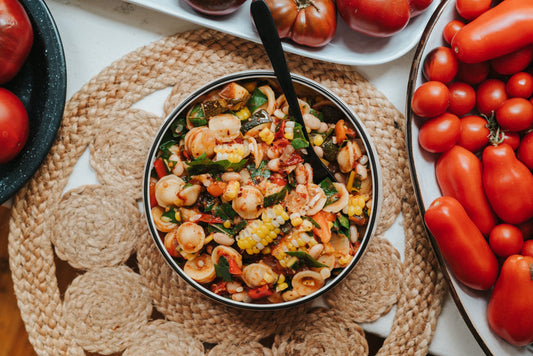 dead-simple overrun garden pasta