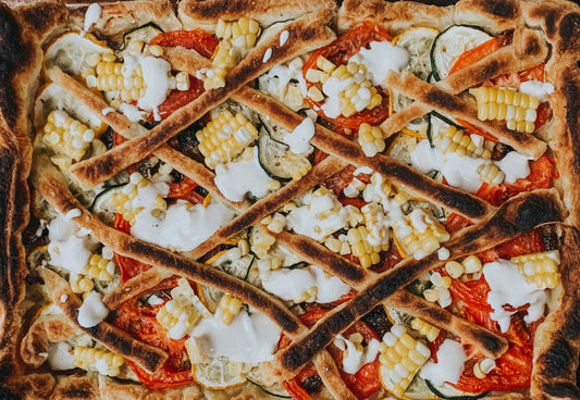 puff pastry summer slab tart