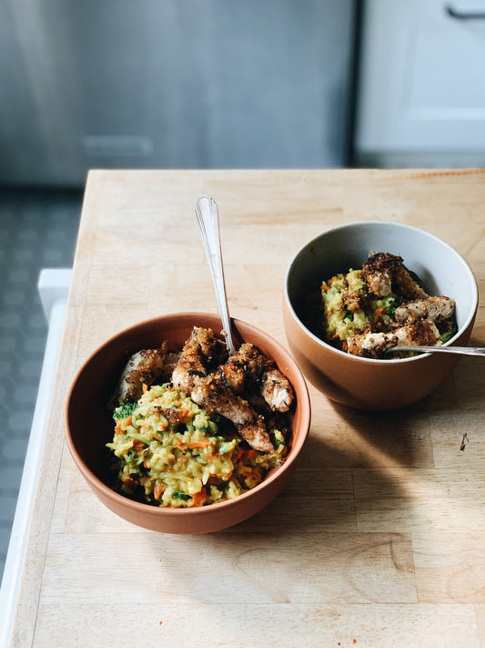 easy cheezy veg rice