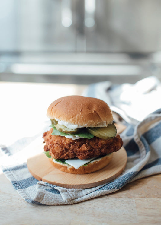 vegan Chick-fil-A chicken sandwich dupe // our Edgy Veg book review