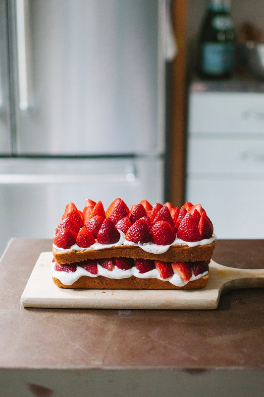 vegan strawberry shortcake