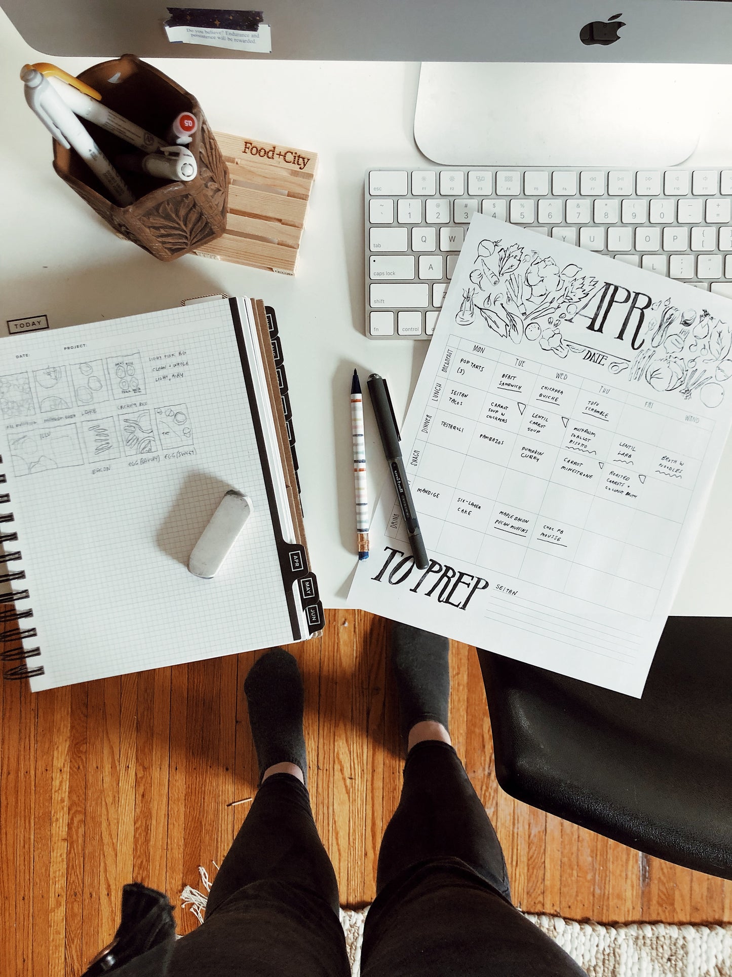 Seasonal Printable Meal Planner
