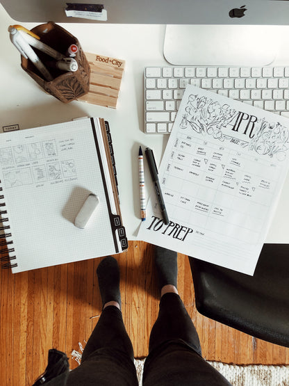 Seasonal Printable Meal Planner