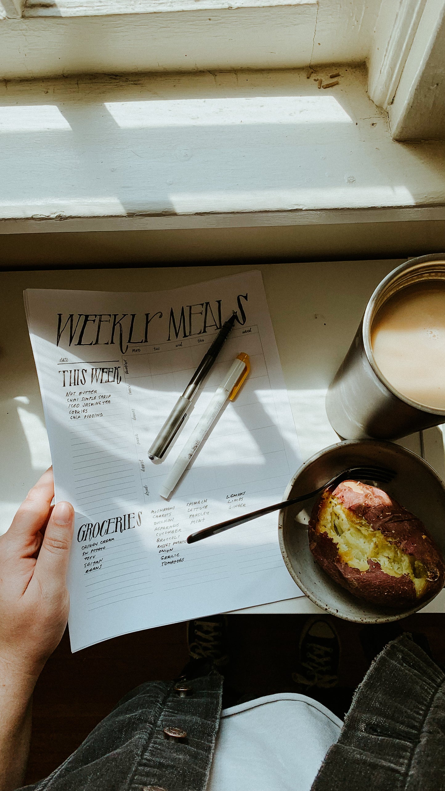 Essential Meal Planner Printable
